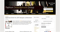 Desktop Screenshot of fashiondevelopmentgroup.com